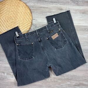 Vintage 90’s‎ wrangler jeans straight leg cropped